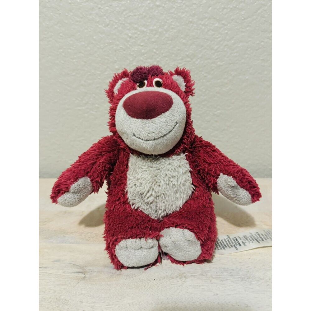 Disney Store Pixar Toy Story 7" Lotso Huggin Bear Mini Plush Toy Stuffed Animal